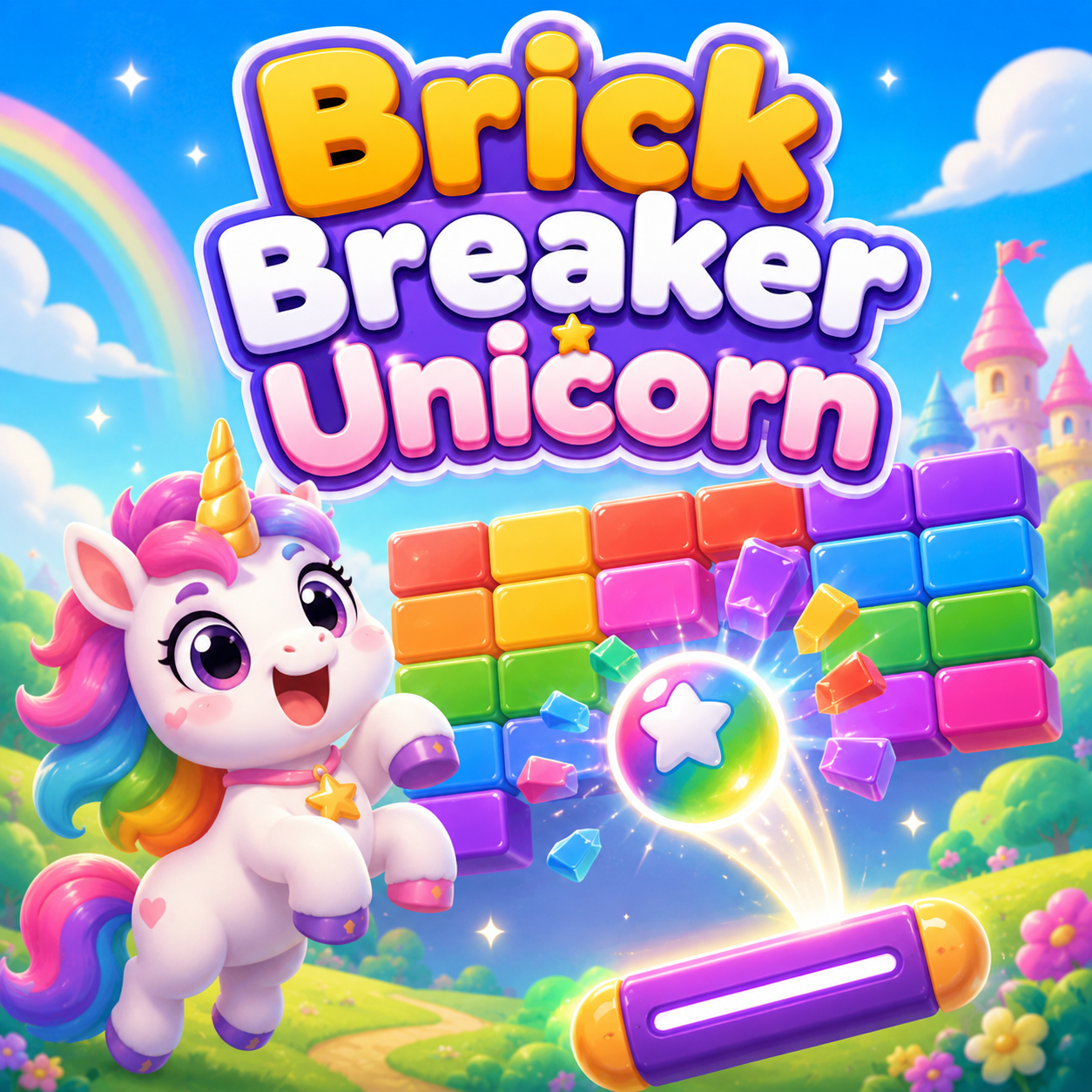 Cover art for Brick Breaker Unicorn