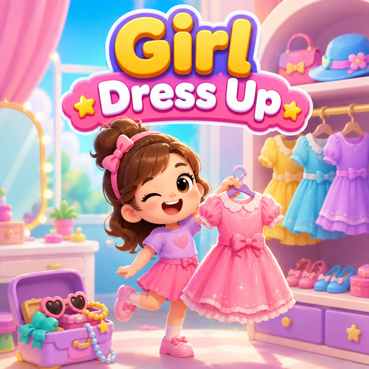 ภาพปกเกม แต่งตัวตุ๊กตาสาว