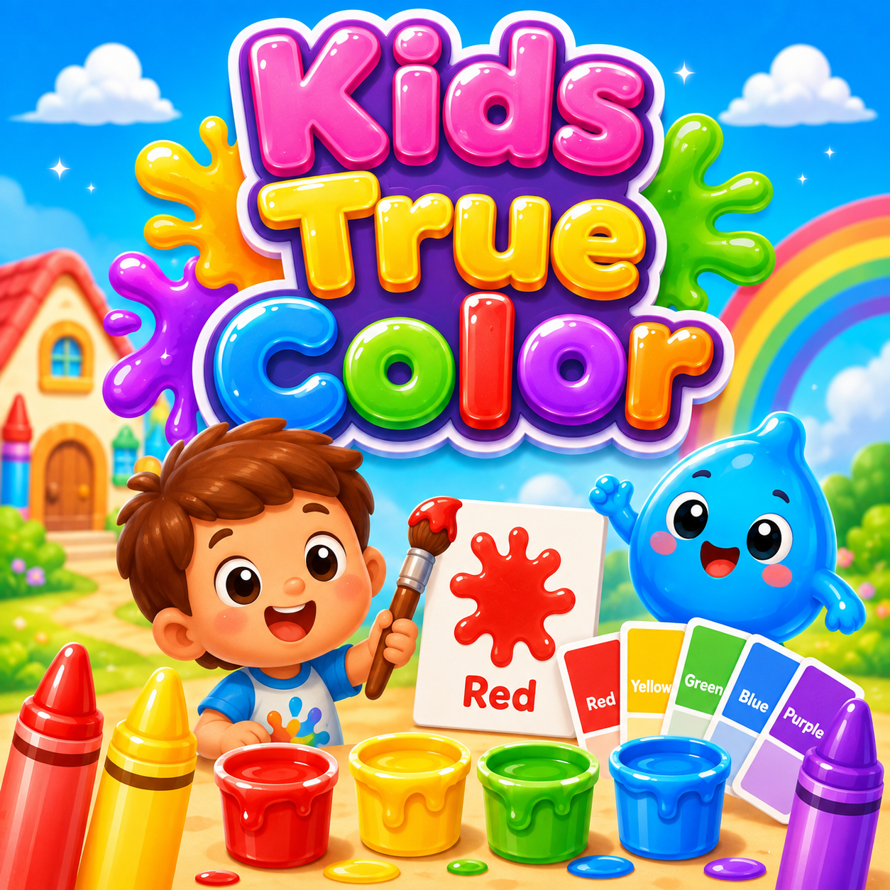 ภาพปกเกม ฝึกเด็กแยกสี