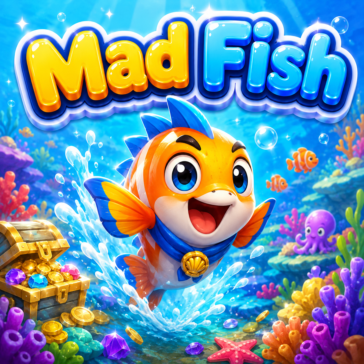 ภาพปกเกม ปลาคลั่งทะลุโลก