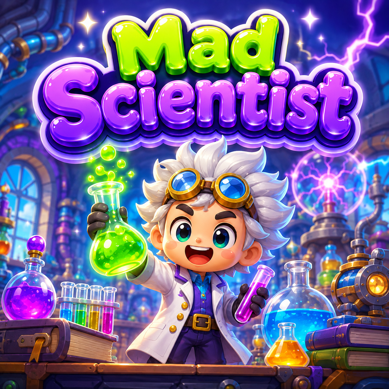 ภาพปกเกม นักวิทยาศาสตร์สติเฟื่อง