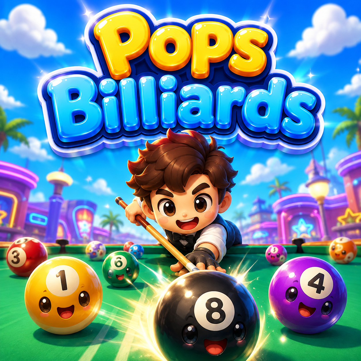ภาพปกเกม บิลเลียดหรรษา