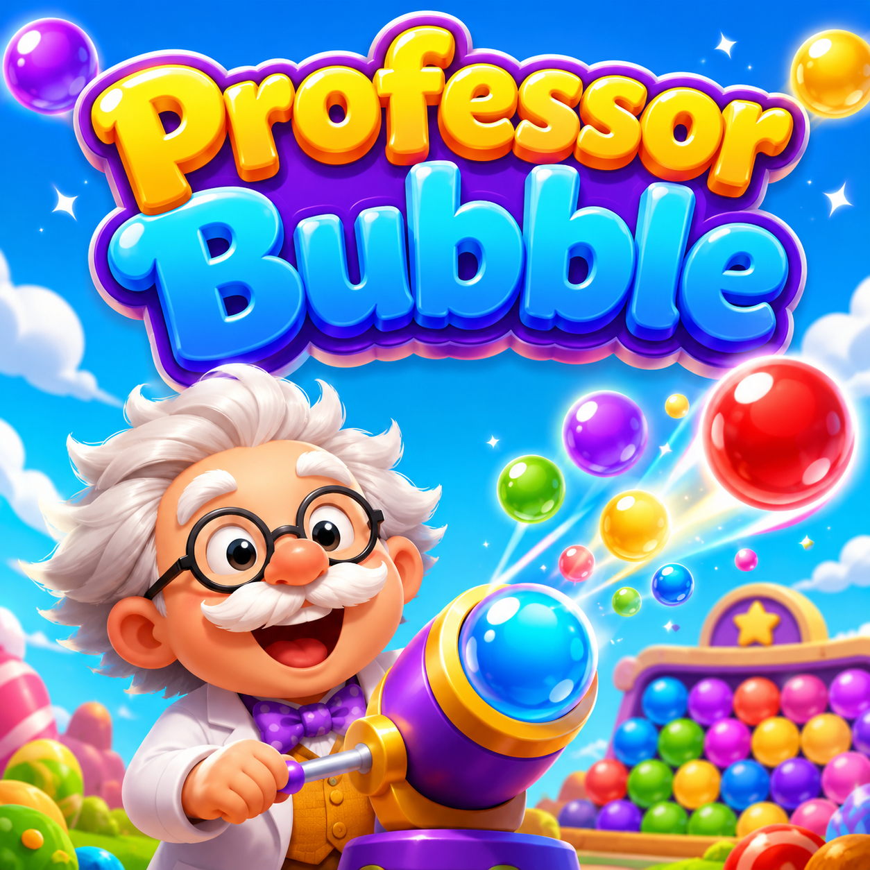 ภาพปกเกม ศาสตราจารย์ฟองสบู่