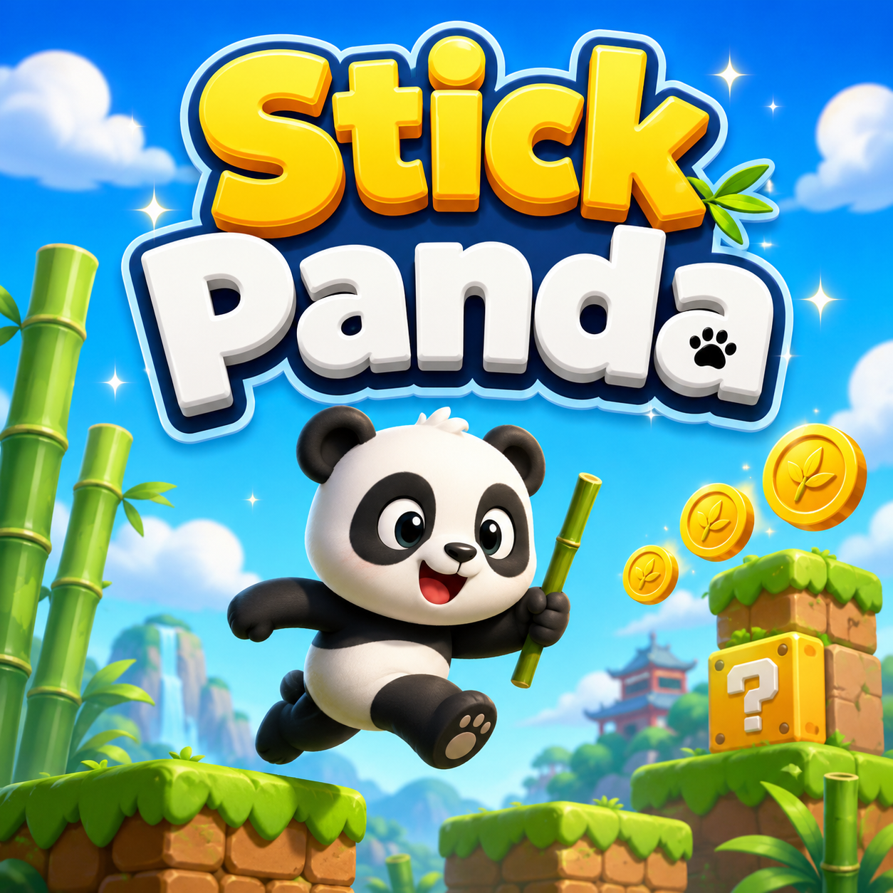ภาพปกเกม หมีแพนด้าก้านไม้