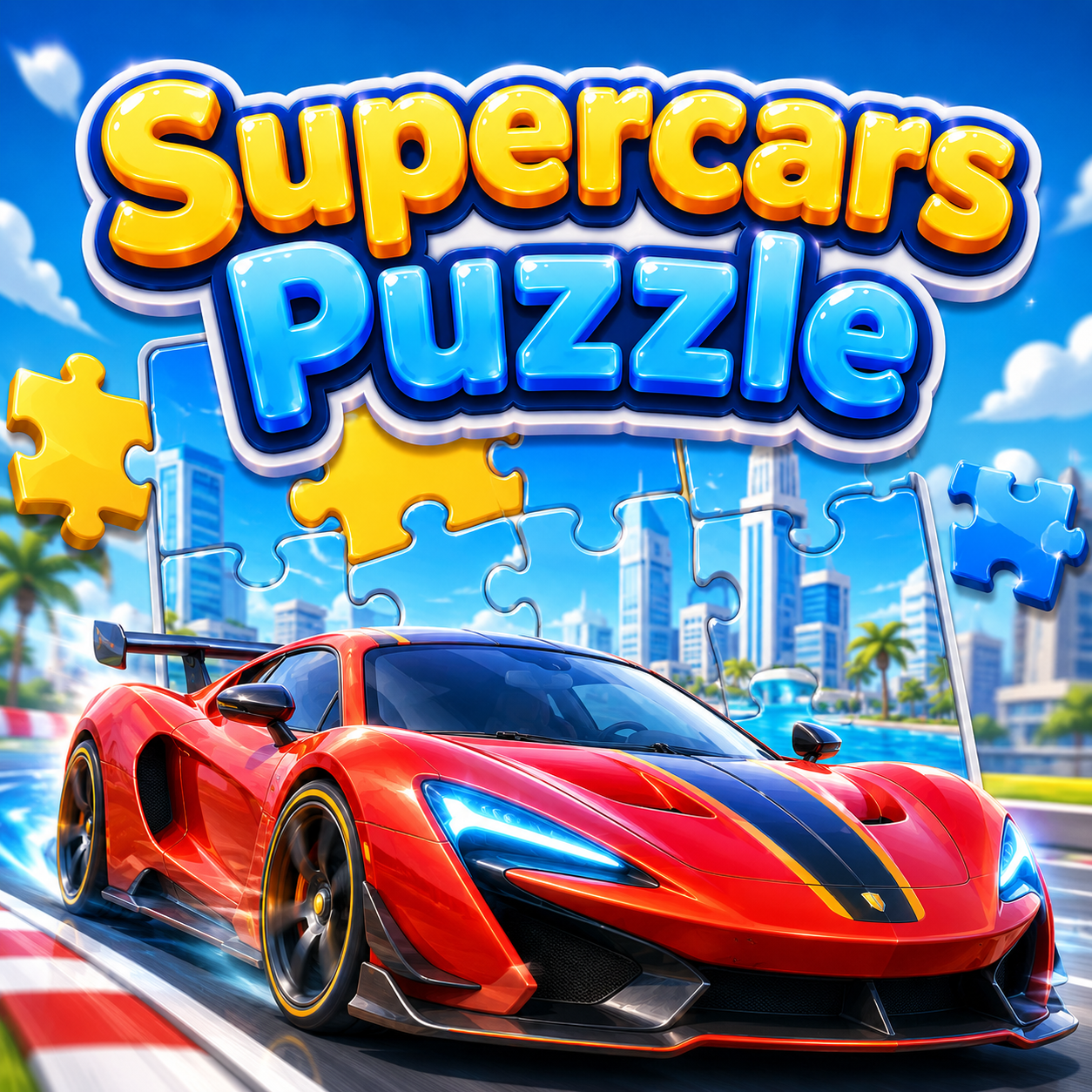 ภาพปกเกม ปริศนาภาพรถซูเปอร์คาร์