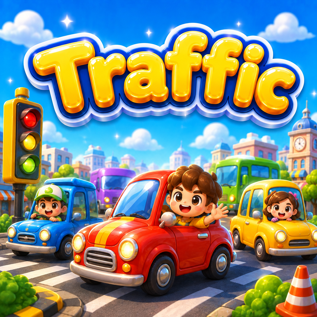 ภาพปกเกม จราจรวุ่นวาย