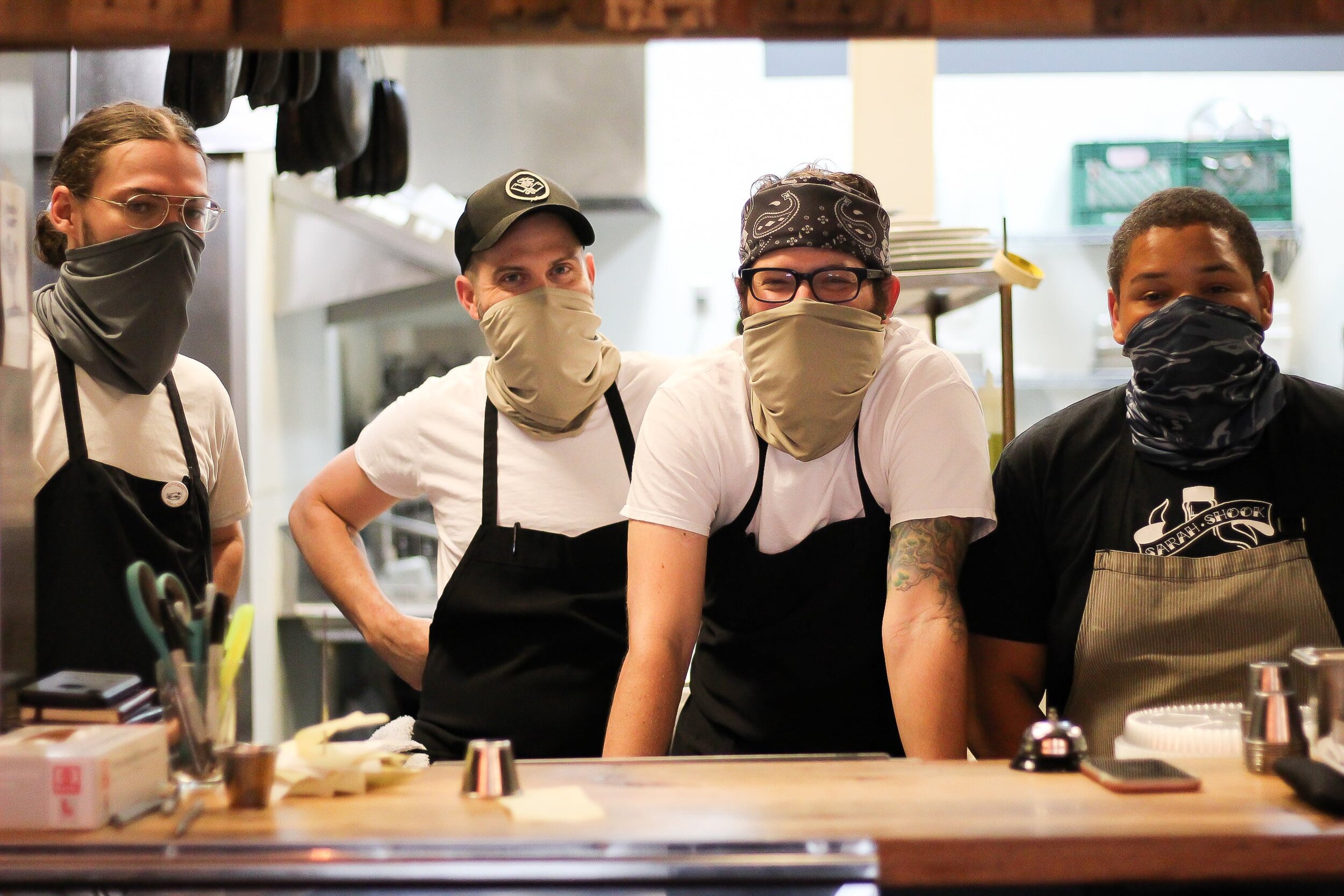 From left to right: Chris, Josiah, Erik and Lyndon