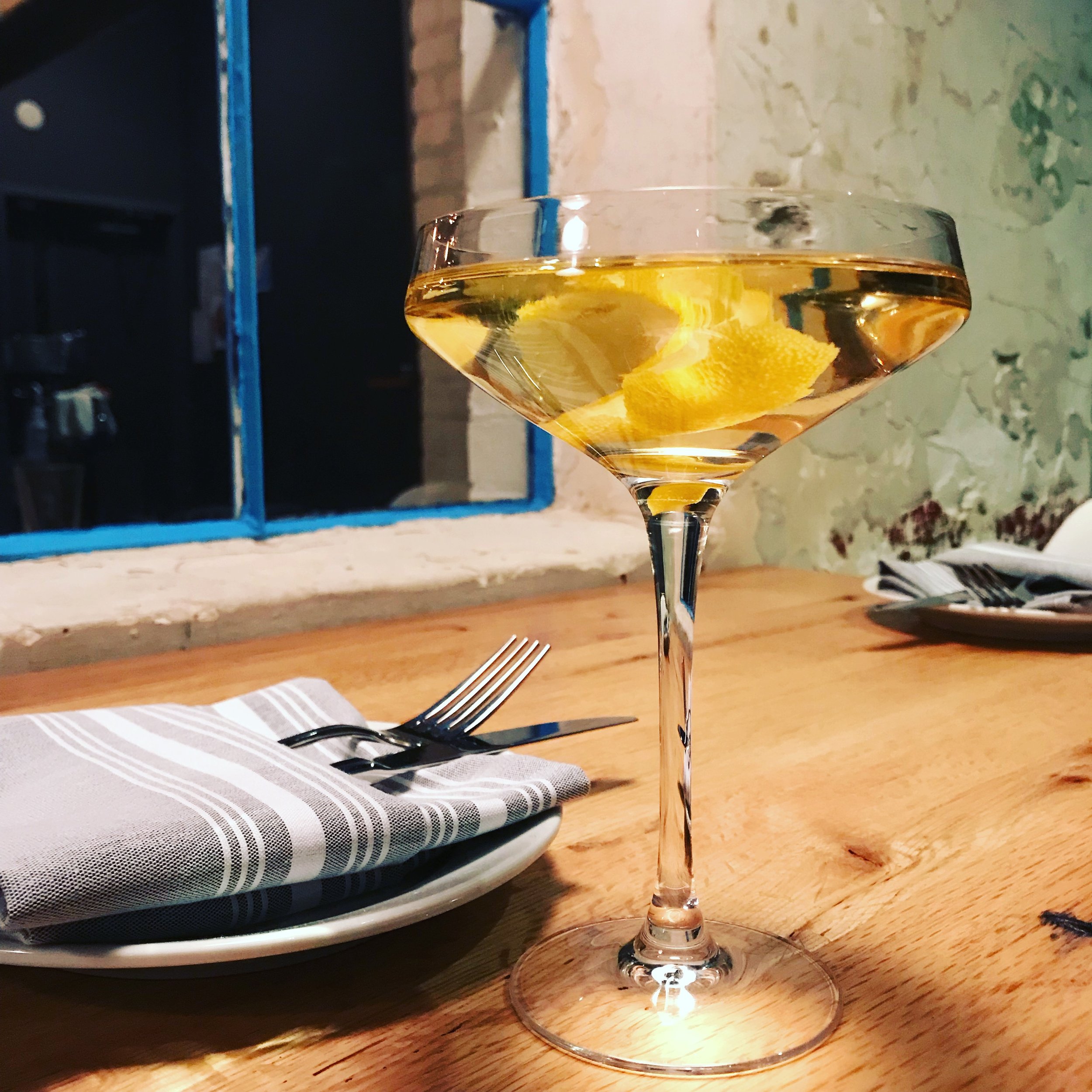 juli childs upside down martini.JPG